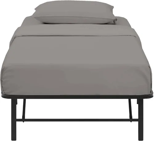 Miniatura 7 de Juego de sábanas bajeras de 4 piezas de 33 x 75 pulgadas, 100 % algodón, perfecto para cama de matrimonio estrecho, cama de campamento, cuna de Lino