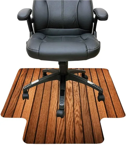 Tapete para silla de oficina, tapete duradero para silla de escritorio para suelo de madera dura, tapete de oficina debajo de sillas enrollables