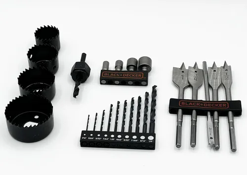 Miniatura 2 de BLACK+DECKER Juego de herramientas de reparación del hogar de 65 piezas con bolsa de herramientas