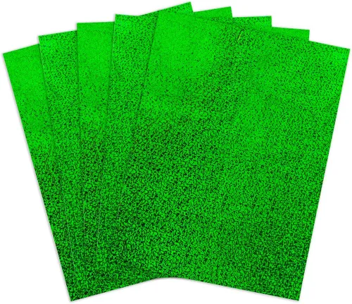 Miniatura 9 de Papel autoadhesivo holográfico 5 colores surtidos