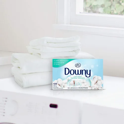 Miniatura 7 de Downy Hojas para secadora suavizantes de tela, April Fresh, 240