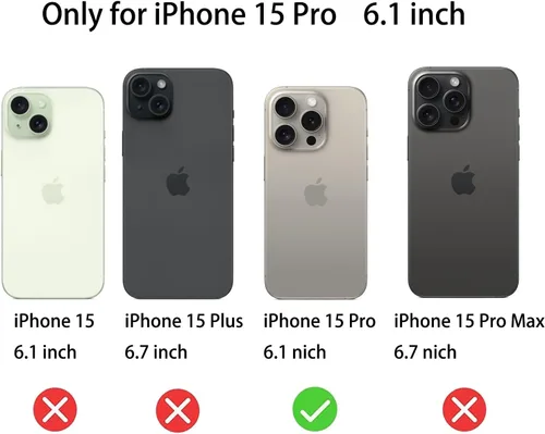 Miniatura 8 de Película protectora de pantalla de espejo de vidrio templado antiazul para iPhone 14 Pro Max, 6.7 pulgadas, dureza 9H, antiarañazos, cubierta