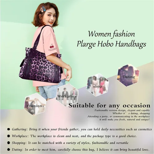 Miniatura 5 de Angel Kiss Bolsos de mano para mujer con asa superior, espacioso y casual, bolso de hombro de poliuretano para mujer