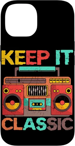 Miniatura 4 de Keep It Classic Radio 80s 90s Retro Vintage Cassette Player Funda para iPhone 17 Pro Max