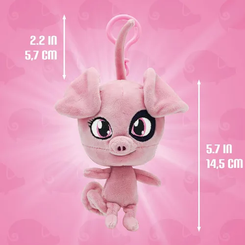 Miniatura 3 de Miraculous Ladybug Kwami - Llaveros de mochila Lifesize de 5 pulgadas – Daizzi The Pig Clip-On Toys – Accesorios portátiles de mariquita y gato