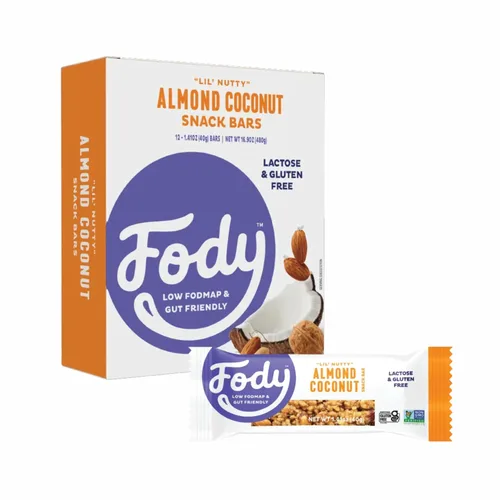 Miniatura 8 de Fody Foods - Barras de proteínas veganas de frutos secos Barra de bocadillos de proteínas de 0.11 oz Certificado bajo FODMAP Bocadillos