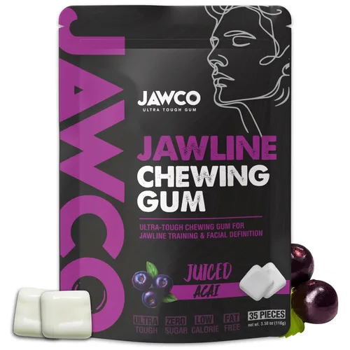 Miniatura 26 de JAWCKO Chicle Ultra-Resistente para Mandíbula Obtén una Mandíbula Más Fuerte y Cuadrada Chicle Duro de Entrenamiento para Mandíbula Fuerza 15X