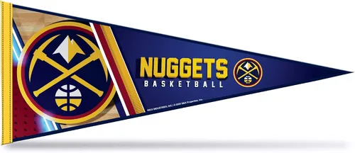Miniatura 15 de Rico Industries NBA Basketball Primary - Banderín de fieltro de 12 x 30 pulgadas para decoración de pared, ideal para el hogar, dormitorio