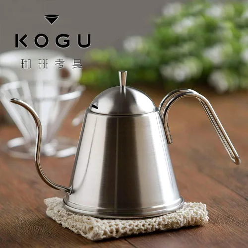 Miniatura 2 de KOGU Shimomura Kettle - Olla de goteo para café ITTEKI [fabricada en Japón] Acero inoxidable, boca fina, compatible con inducción directa de fuego