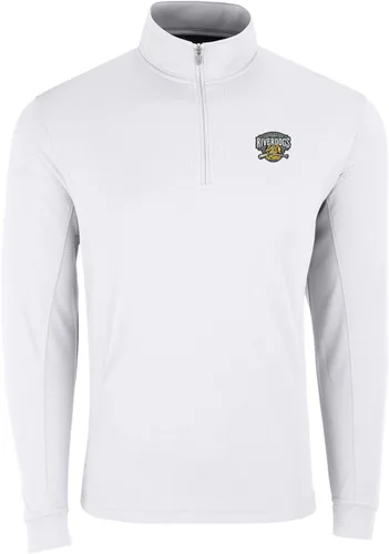 Miniatura 30 de Vantage Apparel Jersey con cremallera de un cuarto de béisbol de la liga menor