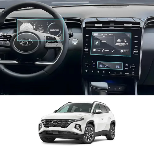 Miniatura 12 de LUWU Tucson - Protector de pantalla para Hyundai Tucson 2022 2023 2024 (SE/SEL/azul) 8 pulgadas 2024 Hyundai Tucson Accesorios 2024 Tucson pantalla