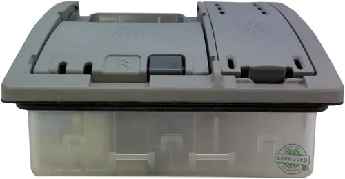 Miniatura 3 de Bosch 00645208 - Dispensador de detergente original OEM (gris) para lavavajillas Bosch