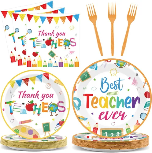 Miniatura 31 de 96 piezas de decoración de cumpleaños número 65 para hombres, platos y servilletas de papel para la mesa de pastel, suministros de mesa
