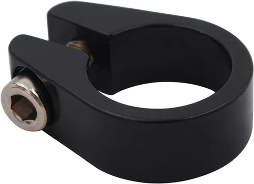 Miniatura 3 de Abrazadera de poste de asiento de bicicleta, clip de tubo de asiento de aleación de aluminio de 0.99 pulgadas, se adapta a 0.874 in, collar de tija