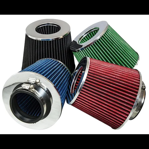 Miniatura 6 de Mortar Filtro de aire para automóviles del mercado de repuestos - Universal de clase entusiasta del automóvil, admisión de aire frío que traga más