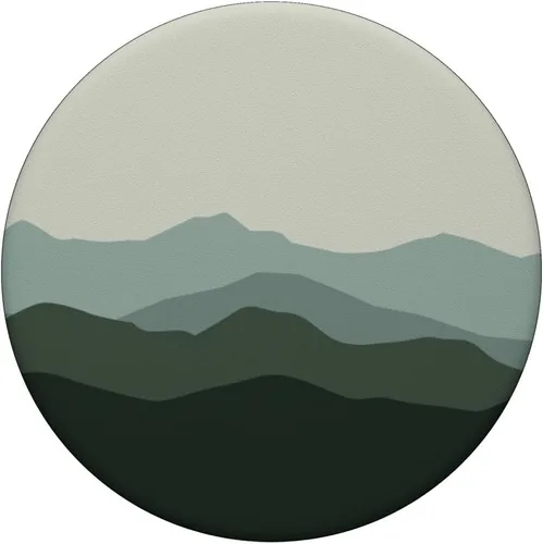 Miniatura 3 de PopSockets PopSockets intercambiables con diseño de paisaje de montaña moderno minimalista