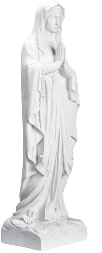 Miniatura 4 de THE FAITH GIFT SHOP Estatua Blanca Nuestra Señora de Lourdes (31")