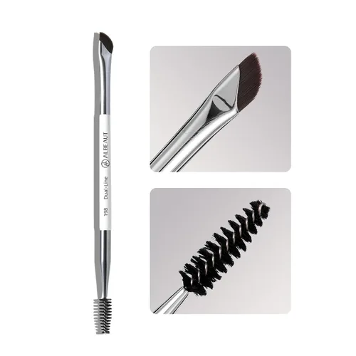 Miniatura 17 de Albeaut Pincel delineador de ojos, delineador de ojos en forma de media luna y pincel para cejas, crea sin esfuerzo un delineador perfecto