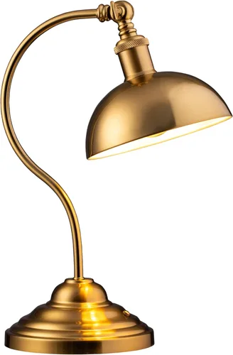 O'Bright Bankers - Lámpara de mesa LED inalámbrica, funciona con batería, recargable, atenuación de 3 niveles, carga universal USB-C, cabezal