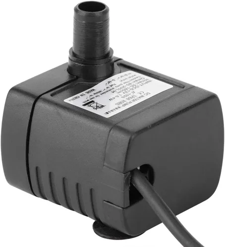Miniatura 7 de Mini bomba sumergible USB DC 5V, bomba silenciosa sin escobillas, micro ultra silencioso para piscina y pecera, altura de bombeo de 1.6 ft