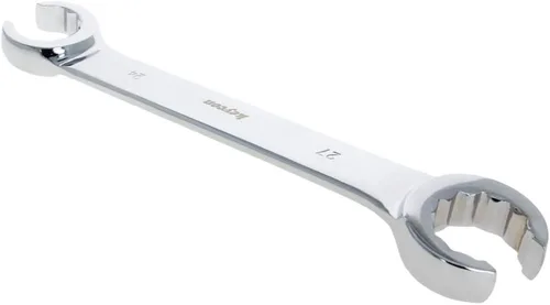 Utoolmart Llave de tuerca de destello, 0.945 in x 1.063 in, doble extremo abierto, acero de alto carbono chapado en cromo espejo, para mantenimiento