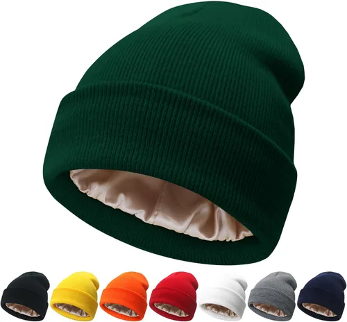 Miniatura 22 de NPQQUAN Unisex Beanie Hats for Men Women Winter Knit Beanies