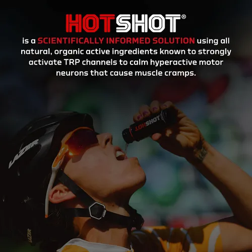 Miniatura 3 de HOTSHOT Paquete de 12 unidades de 1.7 onzas líquidas, bebida para aliviar los calambres musculares de mango picante, extracto de especias naturales