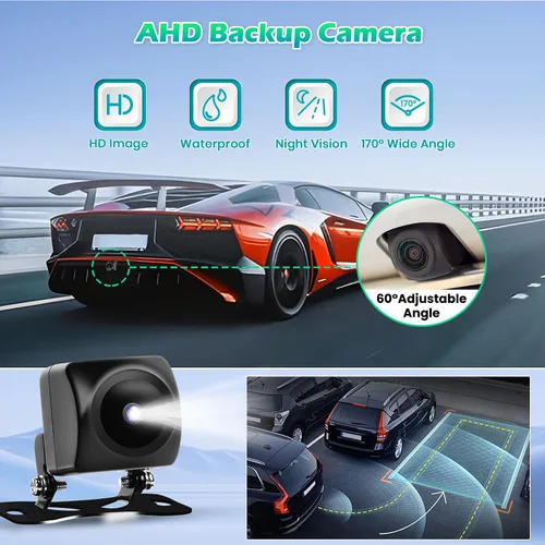 Miniatura 7 de [DSP] Radio de coche 4+64G para Toyota Highlander 2009 2010 2011 2012 2013 2014 Carplay Android Auto, 10.1 pulgadas HD IPS pantalla táctil estéreo