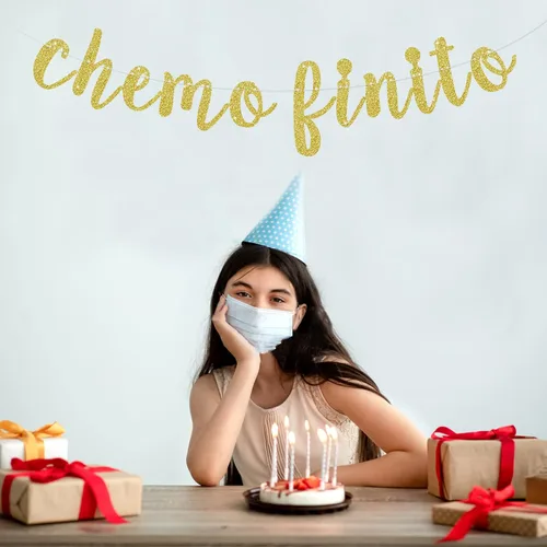 Miniatura 6 de Cartel de quimio finito, suministros de decoración para fiestas de sobrevivientes de cáncer, quimioterapia, sin cáncer, letrero de recaudación
