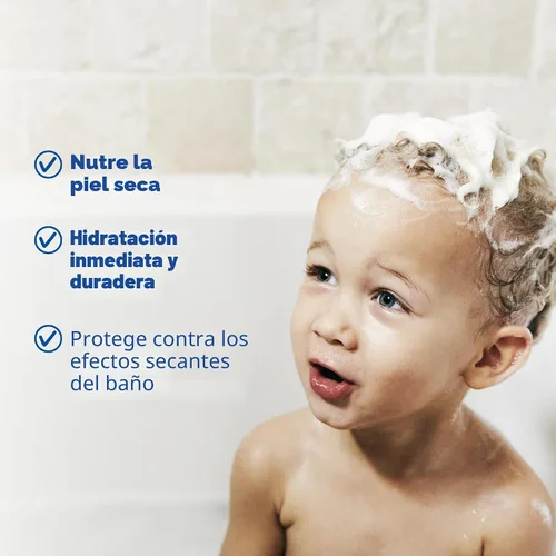 Miniatura 4 de Mustela Gel limpiador nutritivo para bebés – Gel de baño y cabello para piel seca – con aguacate natural, crema fría y cera de abejas, 10.14 onzas