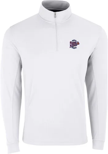 Miniatura 33 de Vantage Apparel Jersey con cremallera de un cuarto de béisbol de la liga menor
