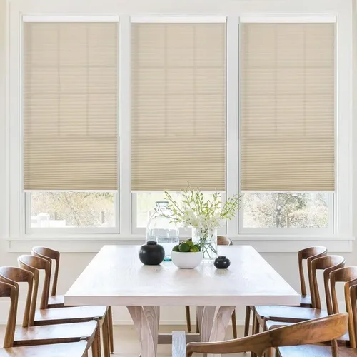 Miniatura 8 de MYshade Persianas celulares inalámbricas con filtro de luz de 1.5 pulgadas, aislamiento térmico, reducción de ruido, impermeables, tratamientos