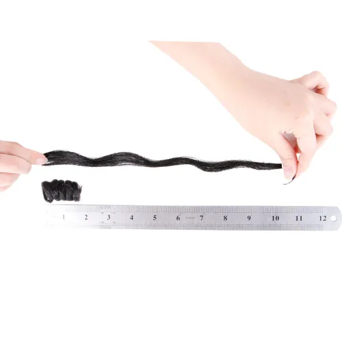 Miniatura 8 de BECUS Extensiones de cabello corto y rizado con trenzas de ganchillo para mujeres negras, paquete de 3 extensiones de cabello rizado de 10 pulgadas