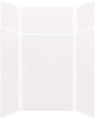 Miniatura 35 de Transolid EWKX483696-41 Expressions - Kit de pared de ducha de 6 paneles con extensión, 36 pulgadas de largo x 48 pulgadas de ancho x 96 pulgadas