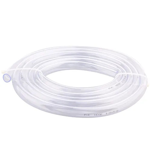 Miniatura 13 de Tubo de vinilo transparente - Tubo de PVC de 1/2" ID 5/8" OD, manguera de plástico flexible de grado alimenticio para elaboración casera de cerveza