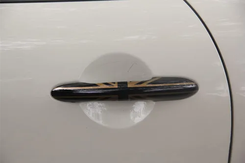 Miniatura 3 de Cubierta para manija de puerta lateral exterior de automóvil, carcasa de ABS brillante, accesorio compatible con Mini Cooper Serie R Mini Cooper