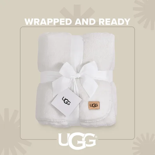 Miniatura 3 de UGG Whitecap Manta de Felpa Suave y Mullida de Forro Polar para Sofá o Cama, Decoración del Hogar, Manta de Invierno, Lavable a Máquina, 50 pulgadas