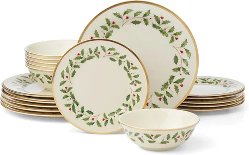 Miniatura 19 de Lenox 883430 Holiday - Vajilla de 3 piezas
