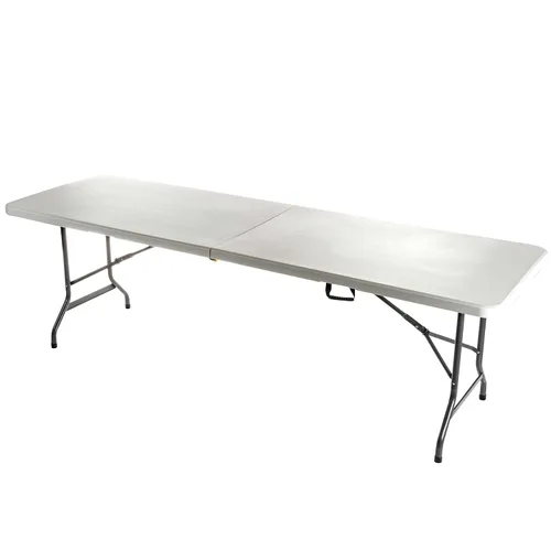 Miniatura 11 de Iceberg IndestrucTable Too - Mesa plegable biplegable, interior/exterior, grado comercial, carbón, 60 pulgadas de ancho x 30 pulgadas de profundidad