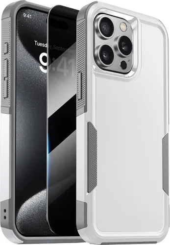 Miniatura 39 de Diaclara Funda diseñada para iPhone 12 Pro Max, [con protector de pantalla de privacidad] [antiespía] [protección contra caídas de grado militar]