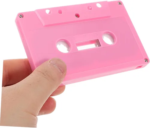 Miniatura 9 de Colorido Retro Cassette Tape Holder Decoraciones 2pcs Cintas de música en blanco para proyectos de bricolaje