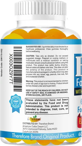 Miniatura 2 de B.Genius - Gomitas Omega 3 6 9 Focus para niños y adolescentes, gomitas Omega sin aceite de pescado para niños, salud cerebral y apoyo cognitivo