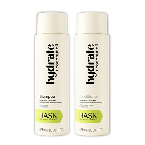 Miniatura 21 de HASK Juego de champú vigorizante de aceite de árbol de té y romero + acondicionador Refresca el cuero cabelludo, calma, sin sulfatos, sin