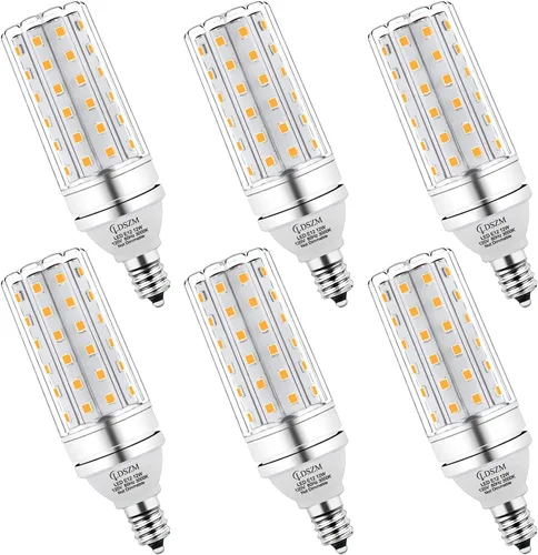 Miniatura 15 de Bombilla LED equivalente a 100 W, 1200 lúmenes, 5000 K, luz blanca fría, 12 W, bombilla LED súper brillante, base E26, no regulable, bombillas