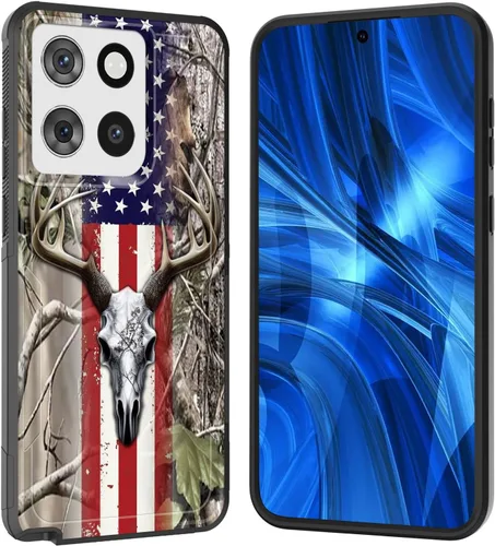 Miniatura 144 de Funda para Moto G 5G 2023, [probada en caídas de grado militar], resistente, resistente, resistente, a prueba de golpes, funda protectora