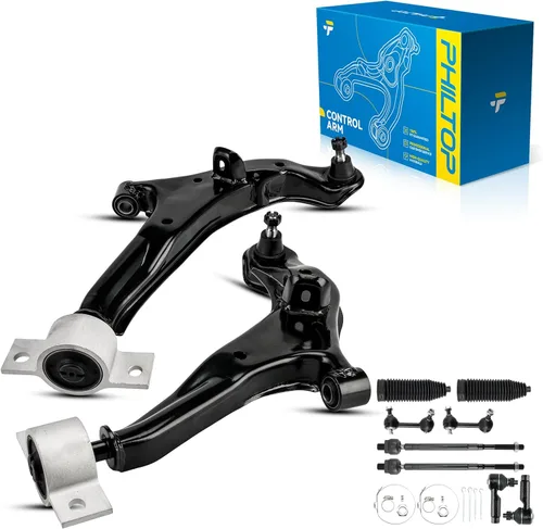 Miniatura 118 de PHILTOP Kit de suspensión delantera de 10 piezas, brazos de control inferiores con juntas de bola, eslabones de extremo de barra estabilizadora