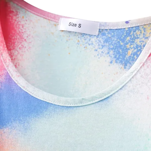 Miniatura 2 de QUCH Camisones para mujer, camisón de algodón para mujer, manga corta, camisas de dormir para mujer, ropa de dormir con estampado de pijama, camisas