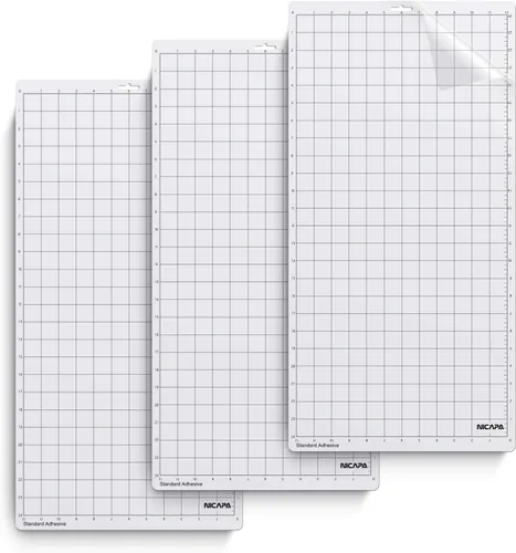 Miniatura 8 de LightGrip - Alfombrilla de corte para Silhouette Cameo 3/2/1 (12 x 24 pulgadas, 3 alfombrillas), accesorios de repuesto para Silhouette Cameo