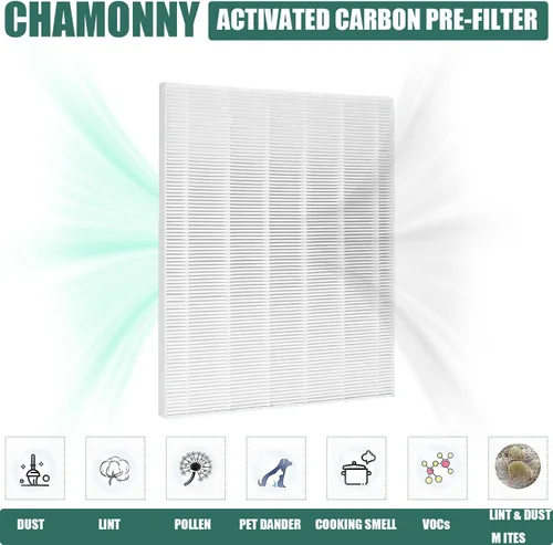 Miniatura 4 de Filtro de repuesto D480 True HEPA D4, compatible con purificador de aire Winix D480, comparado con el filtro Winix D4, número de artículo