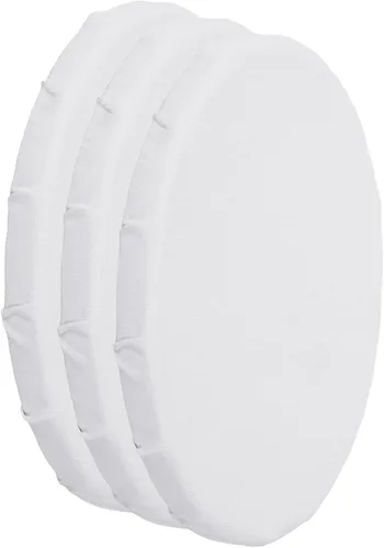 PATIKIL Lienzos de pintura para pintura, paquete de 3 paneles de madera ovalados de 6 x 4 pulgadas, paneles de lienzo para acrílico, óleo, pintura